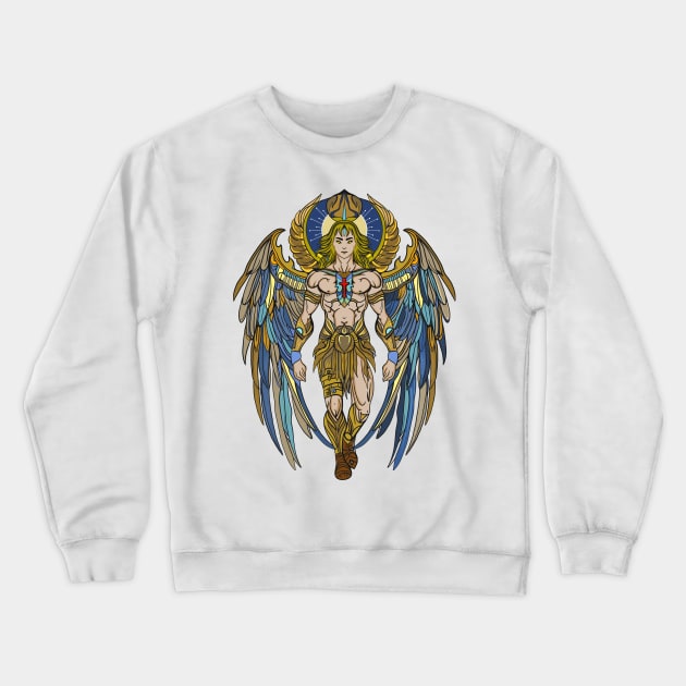 Archangel Michael highest ranking angel of heaven Crewneck Sweatshirt by jen28